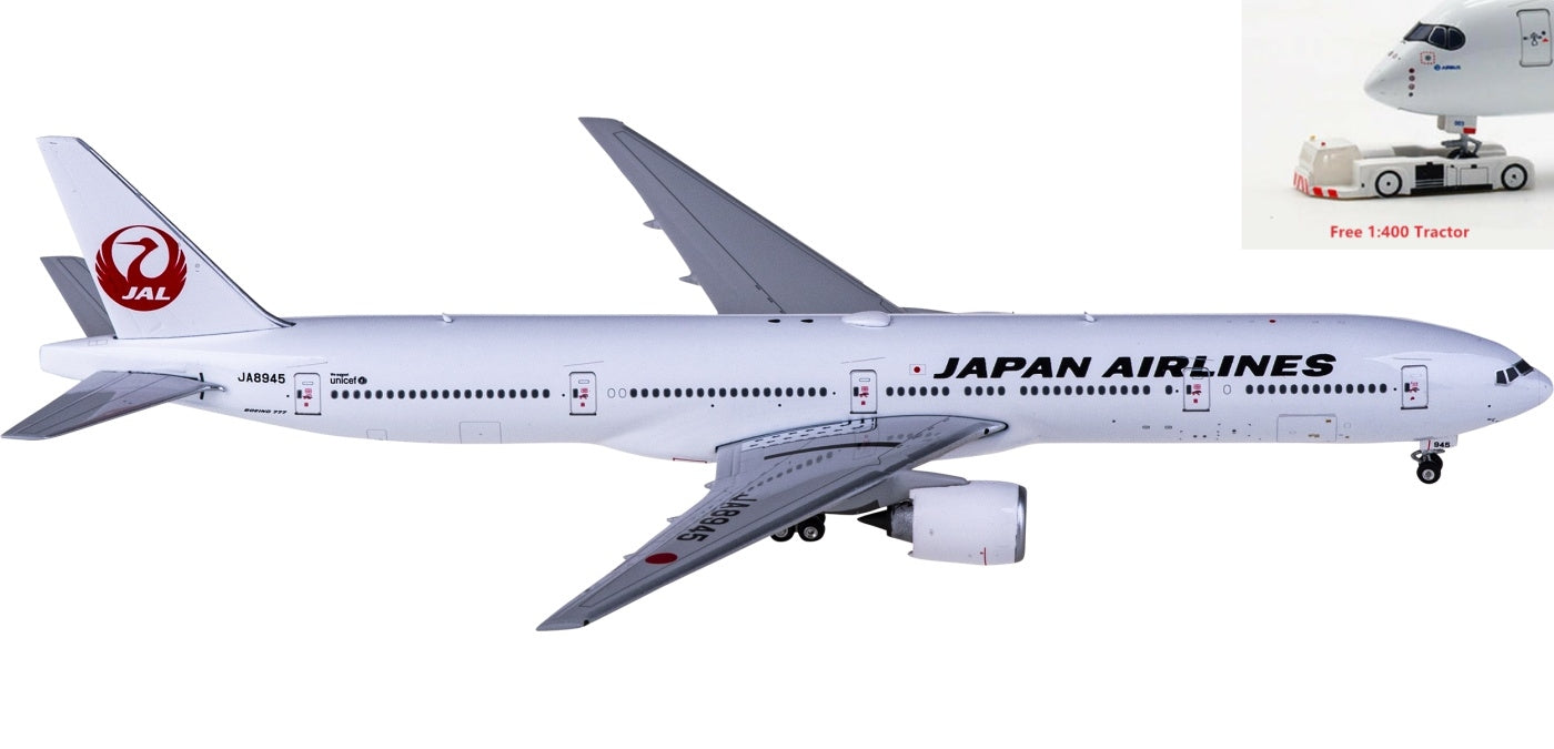 1:400 Phoenix PH04450 Japan Airlines Boeing 777-300 JA8945+Free