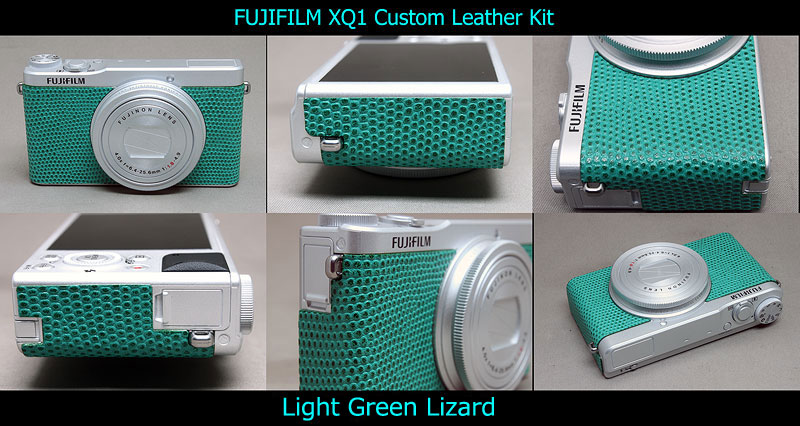 FUJIFILM XQ1/XQ2用貼り革キット - Aki-Asahi Custom Camera Coverings