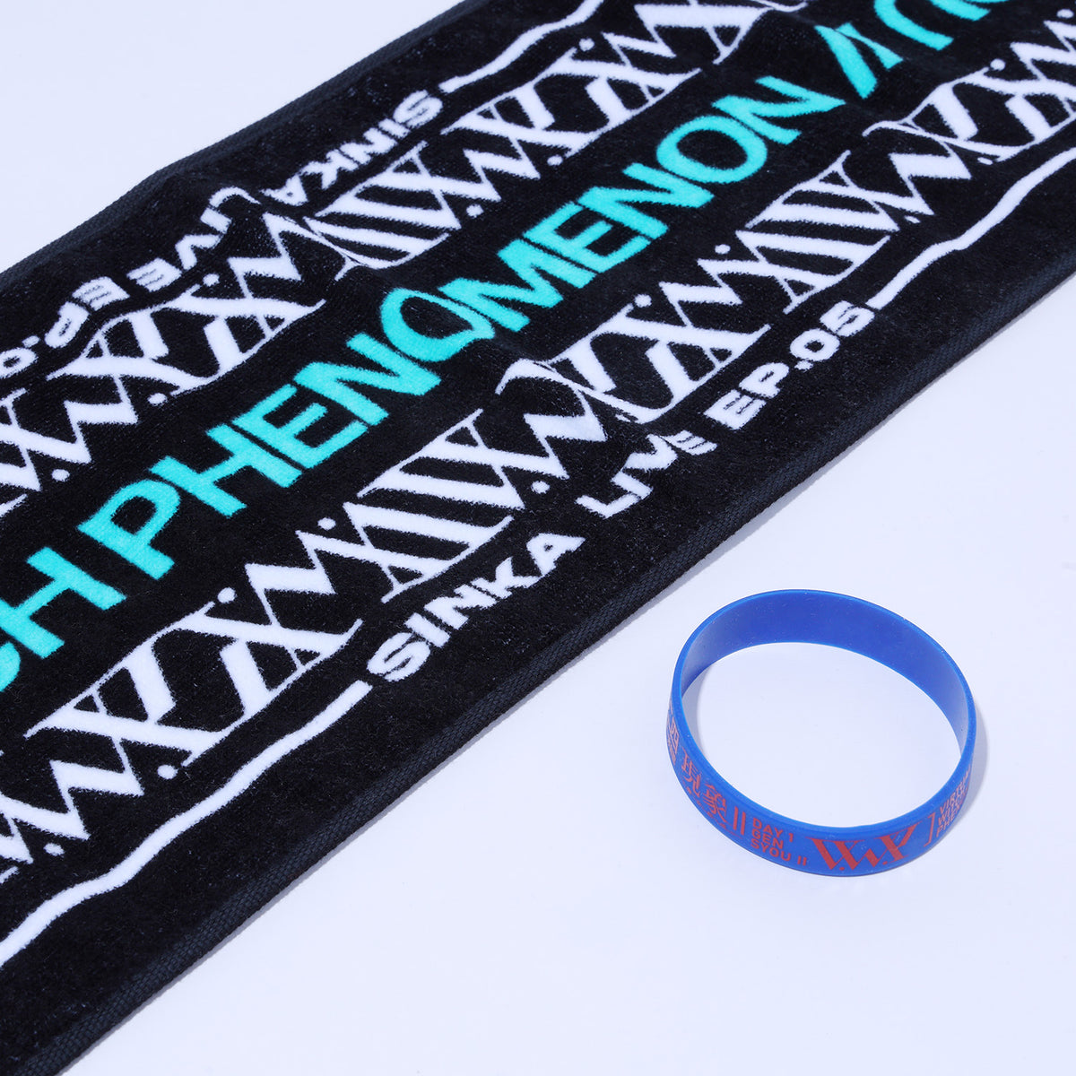 V.W.P】ラバーバンドマフラータオルセット／SINKA LIVE EP.Ⅴ V.W.P