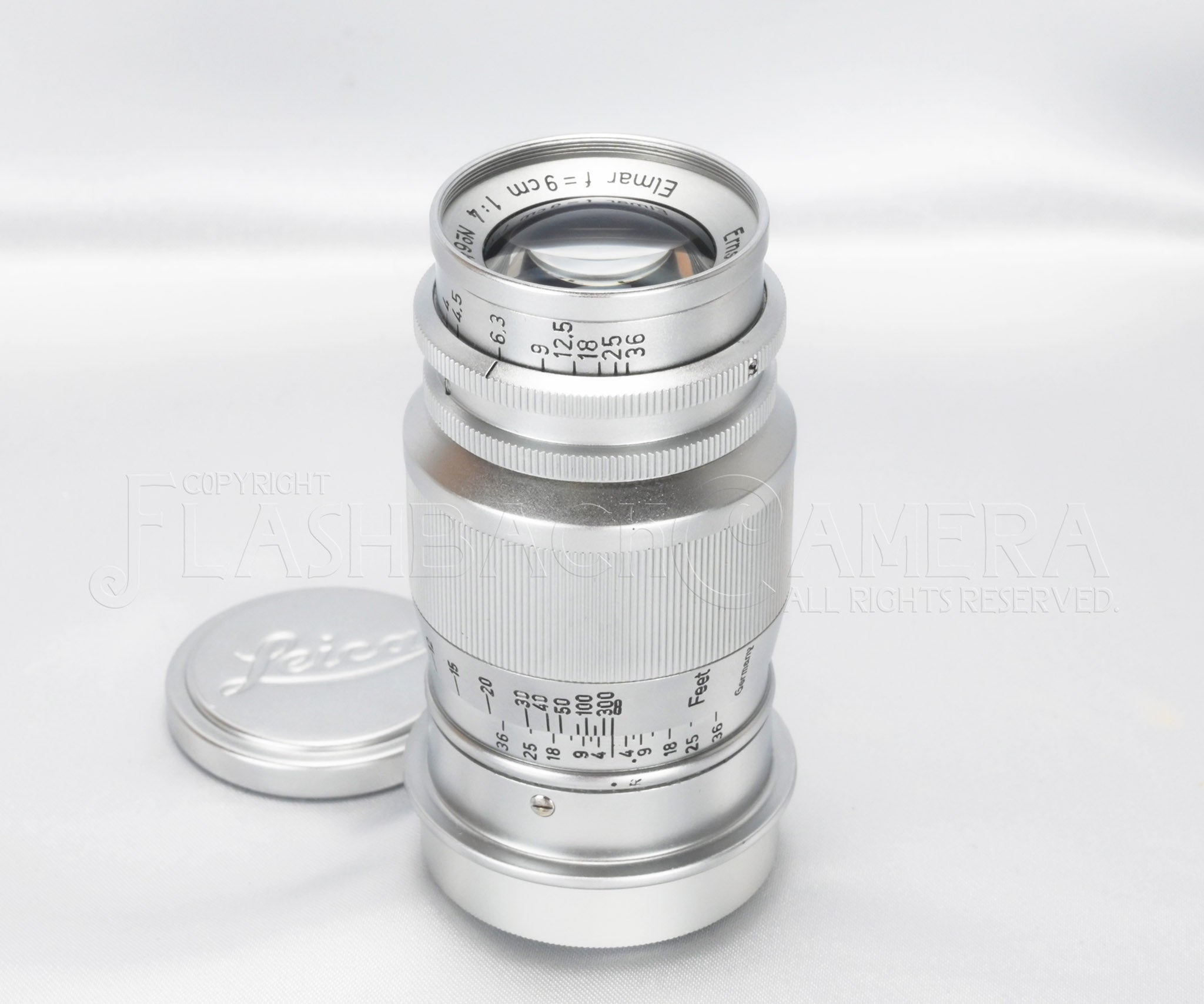 Elmar 90mm f4 (L) All Chrome – FLASHBACK CAMERA