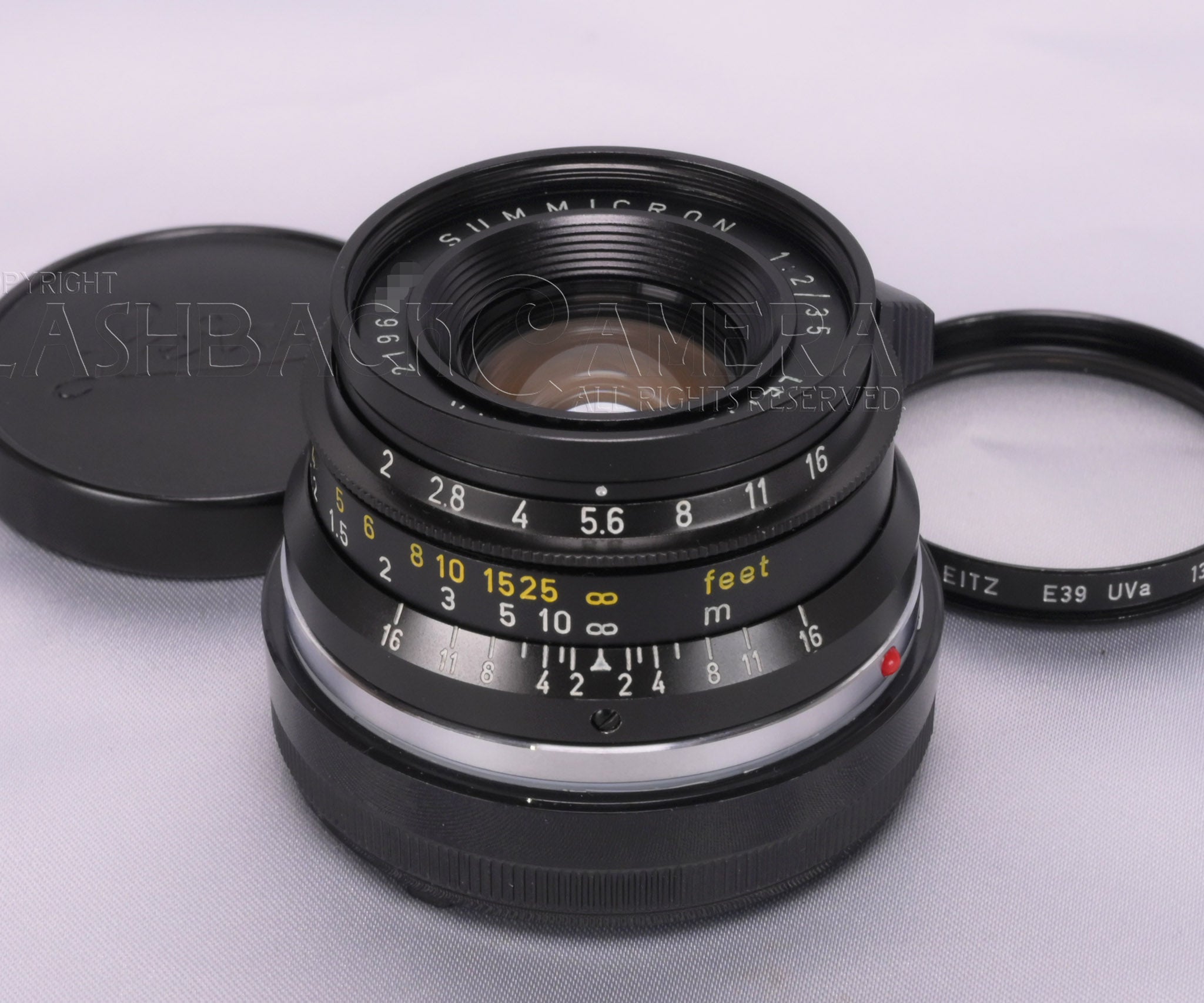 Summicron 35mm f2 (M) Black Paint – FLASHBACK CAMERA