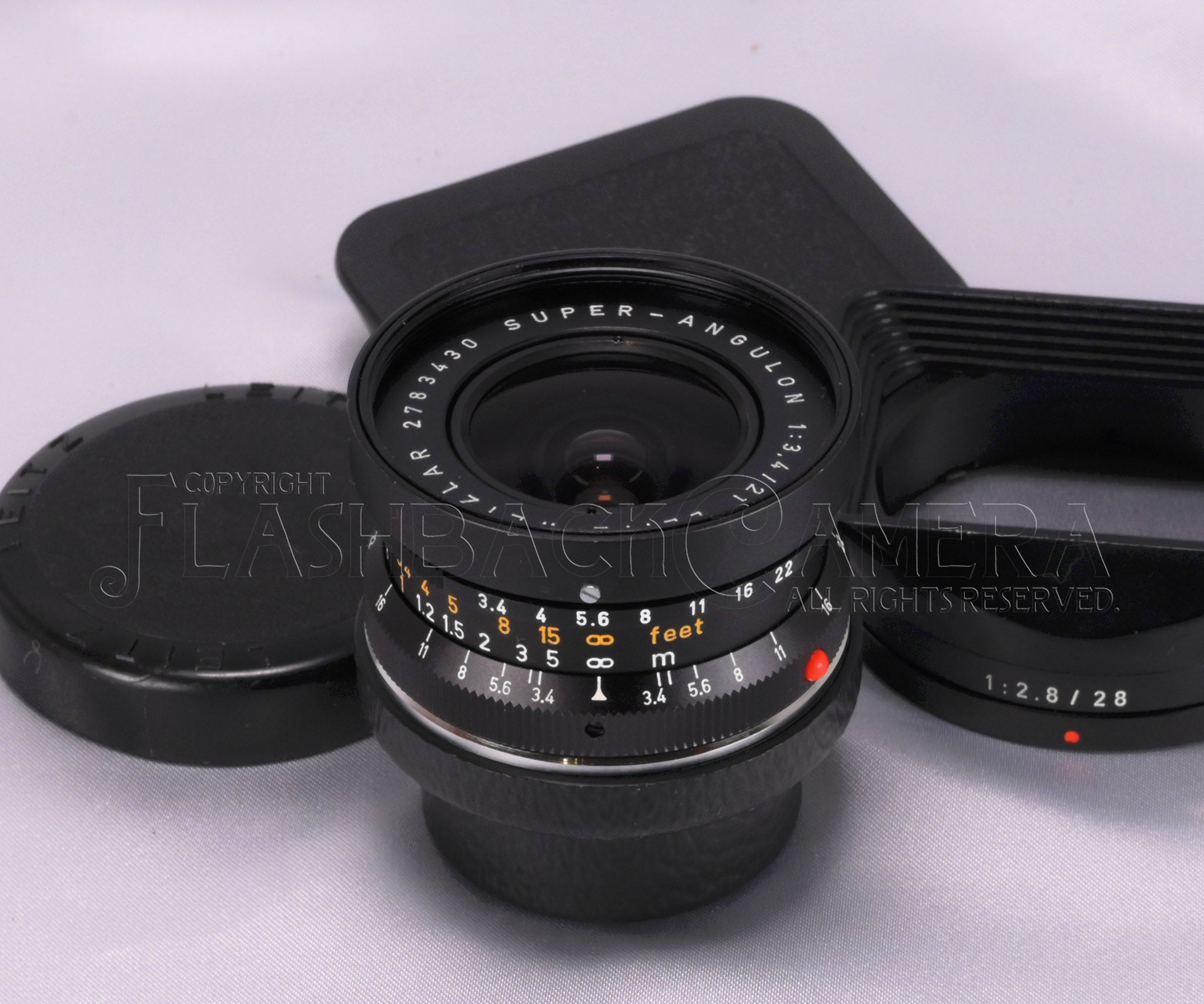 Super-Angulon 21mm f3.4 (M) Black – FLASHBACK CAMERA