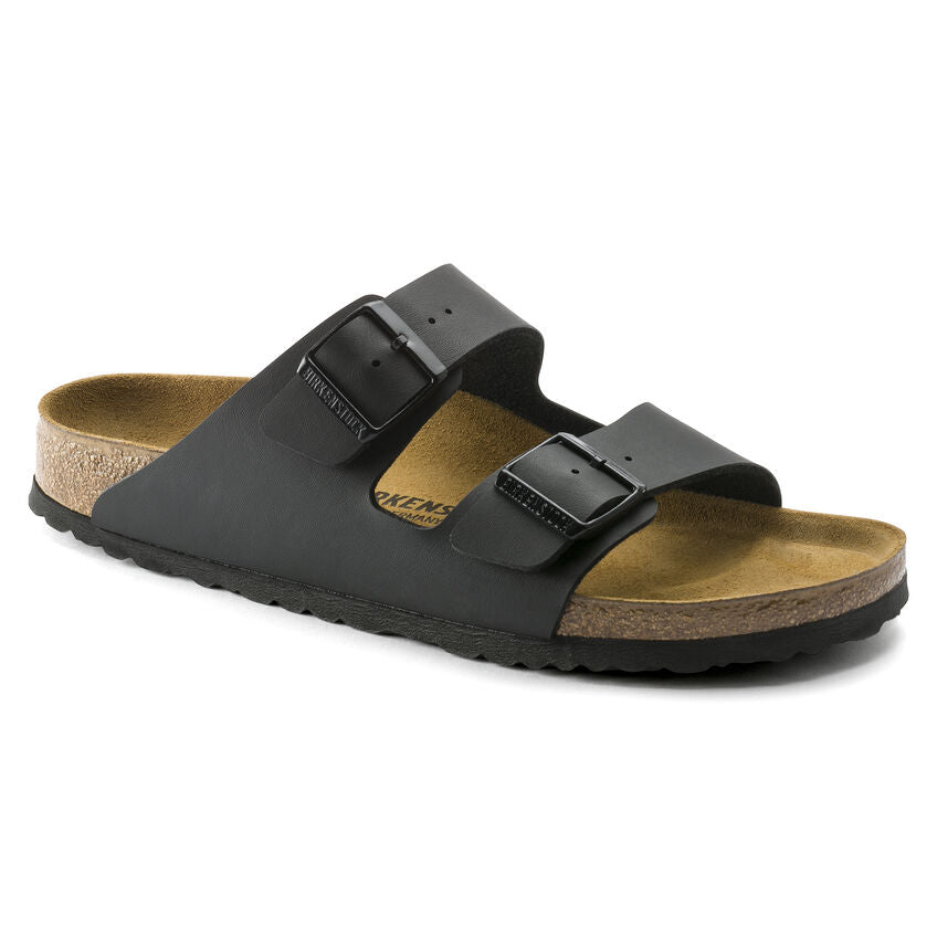 Classic Black Birkenstock Arizona Birko-Flor Sandal - Made in Germany