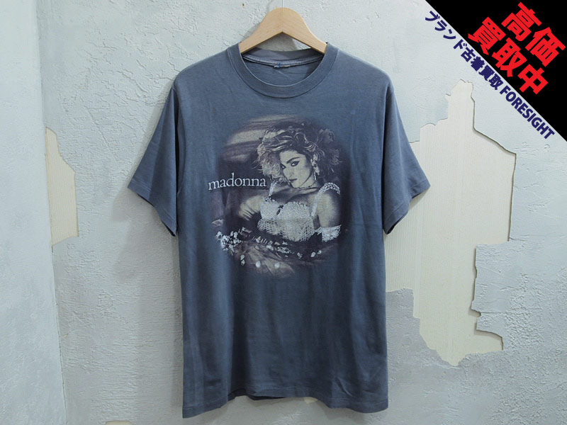 80s Vintage Madonna 'The Virgin Tour 1985'Tシャツ マドンナ