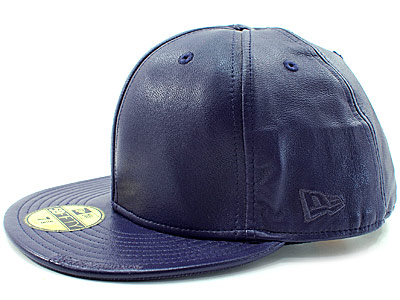 Supreme 'Leather Side Logo New Era'サイドロゴ レザー ニューエラ
