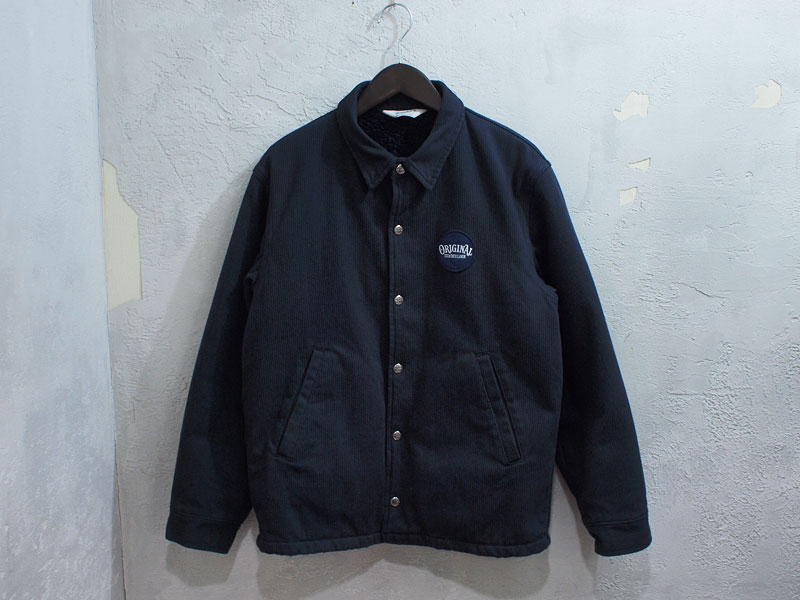 TENDERLOIN 'COACH JKT PIQUE'コーチジャケット ボア ピケ S NAVY