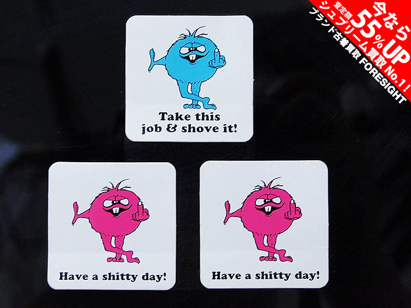 Supreme 'Cammacho Monster Sticker'カマチョ ステッカー 3枚セット