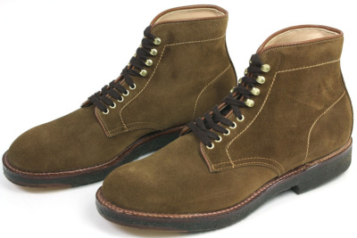 オールデン スエード 6インチブーツ スナッフ （ALDEN 46054H