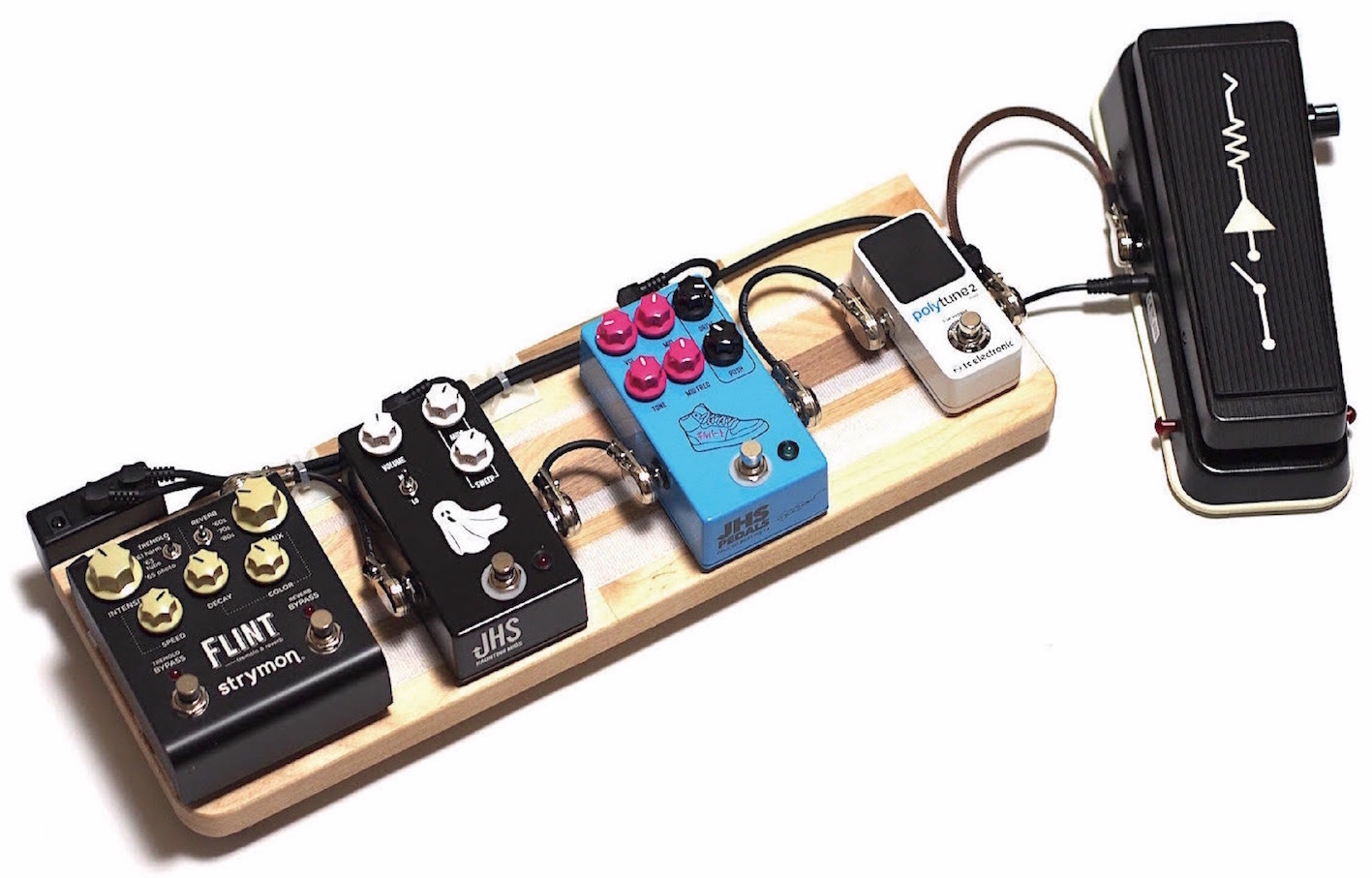 外のワウと中のチューナー | ギターのレシピ