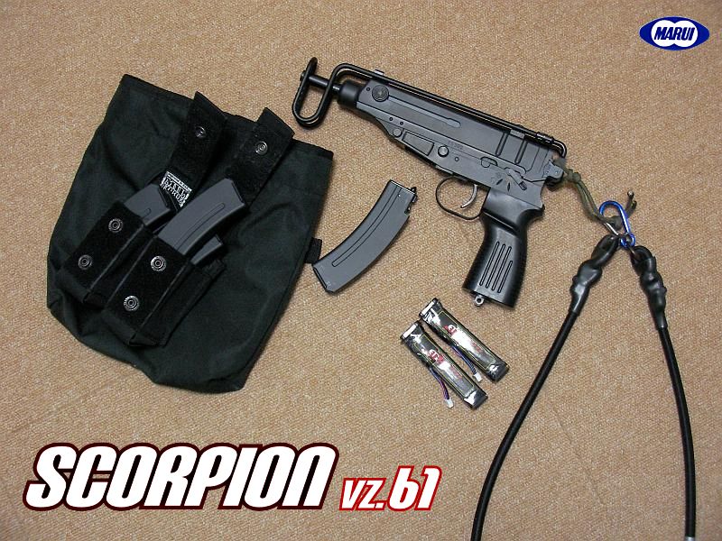 東京マルイ スコーピオンvz61 コンパクト電動ガン FET搭載 リポ化 東京