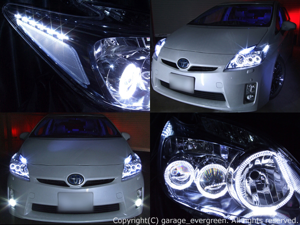 トヨタ ZVW30系 プリウス 前期 純正LEDロービーム車用 純正ドレス