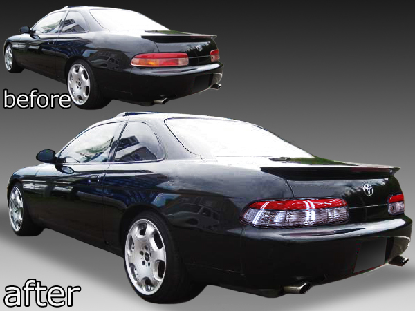 トヨタ 30系 ソアラ 中期ベース 純正ドレスアップテールライト ハーフ