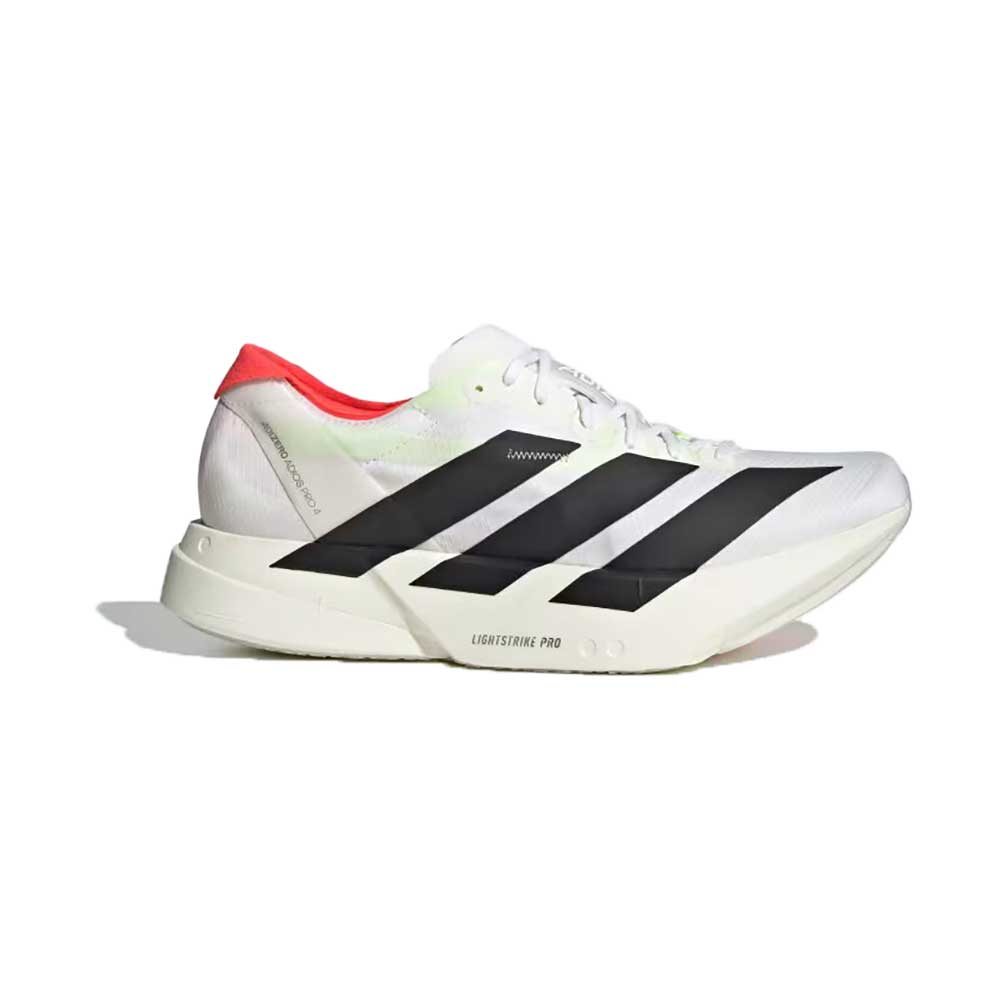 Men's Adios Pro 4 Running Shoe - Footwear white/core black/silver