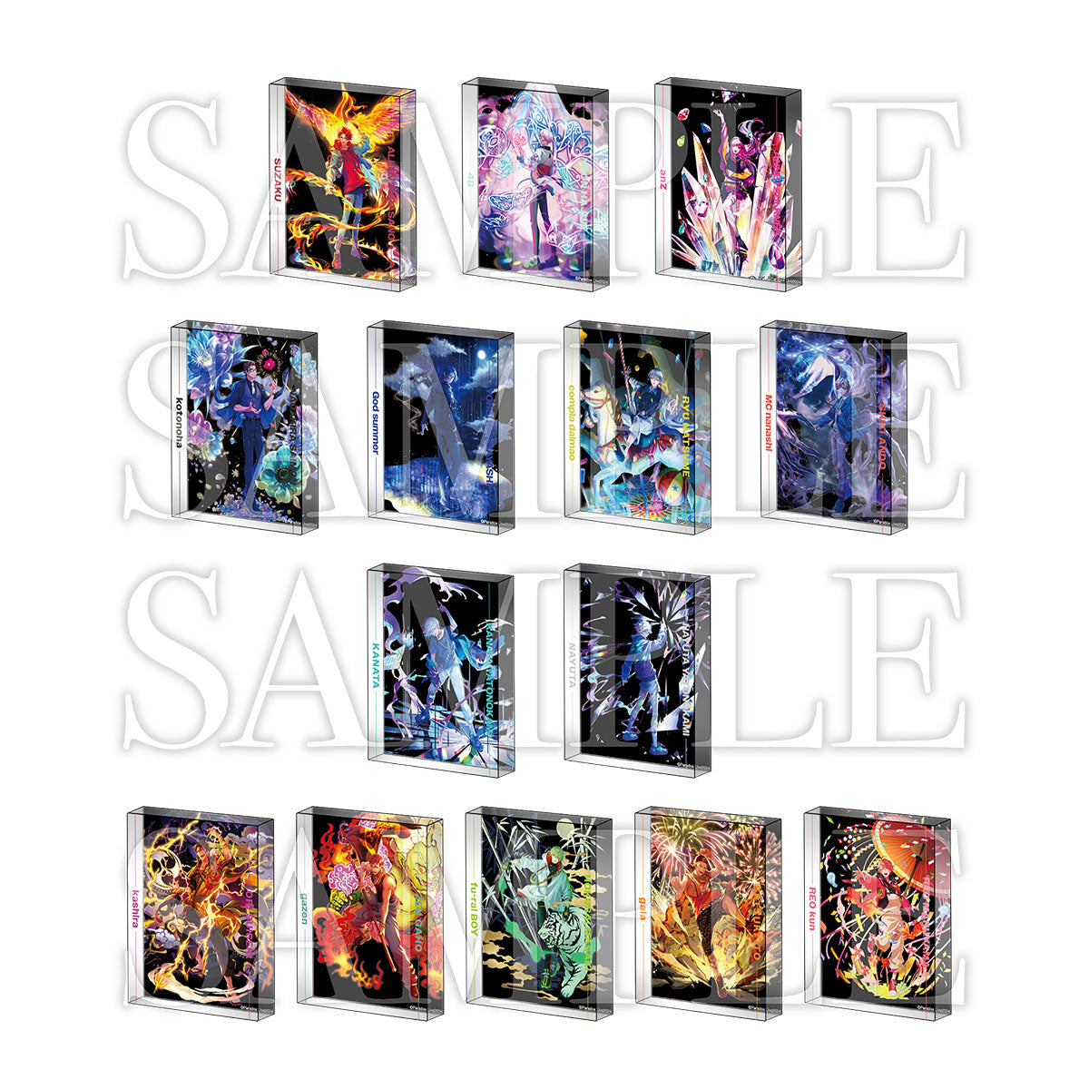 Paradox Live 幻影 ミニアクリルブロック Ver.1 – GCRESTORE ジーク