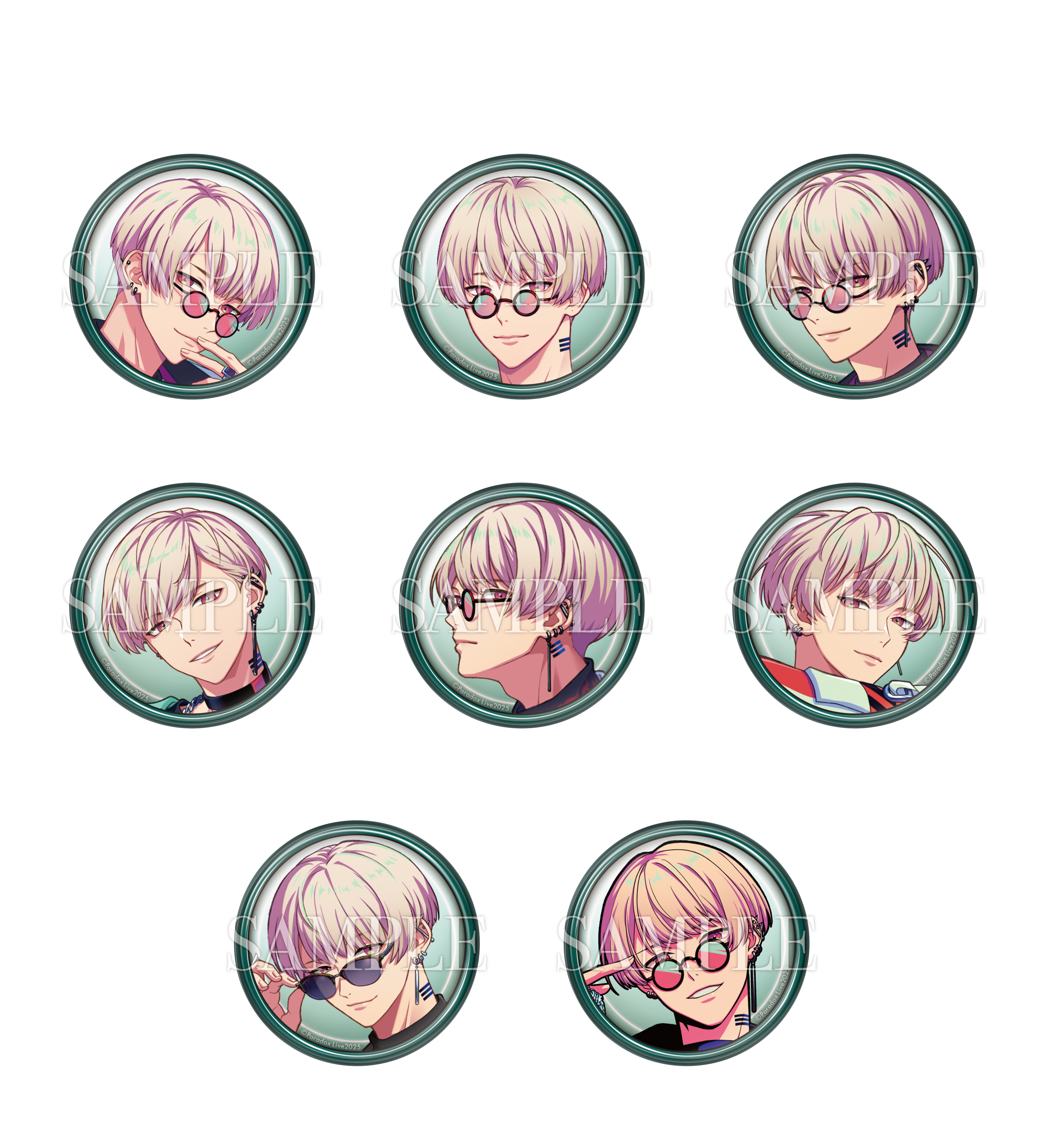 Paradox Live アーティスト別缶バッジ 燕 夏準 Ver.B（ブラインド