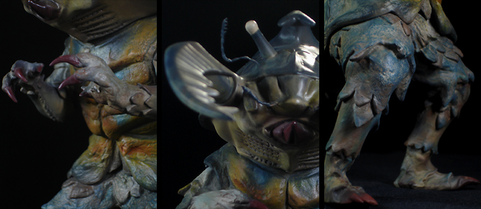 ビリケン商会】 蟻地獄怪獣アントラー プロップver.完成品