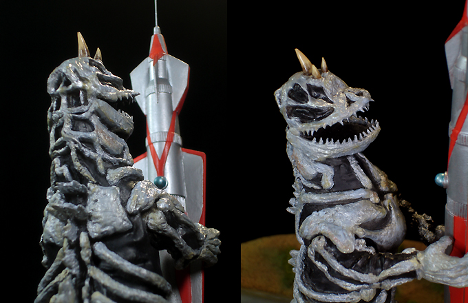 怪獣無法地帯】 TheMonsterGallery11 亡霊怪獣シーボーズ ジオラマ完成品