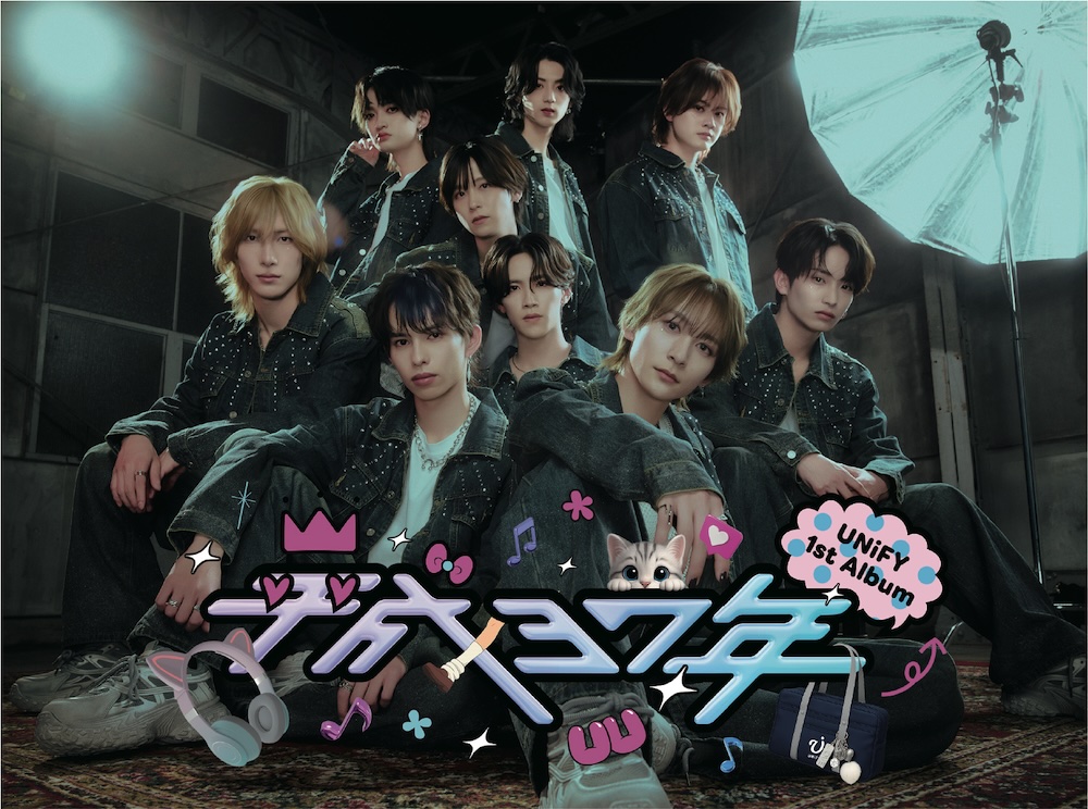 UNiFY 1stアルバム「平成37年」8月28日(木)発売 | GIANNA