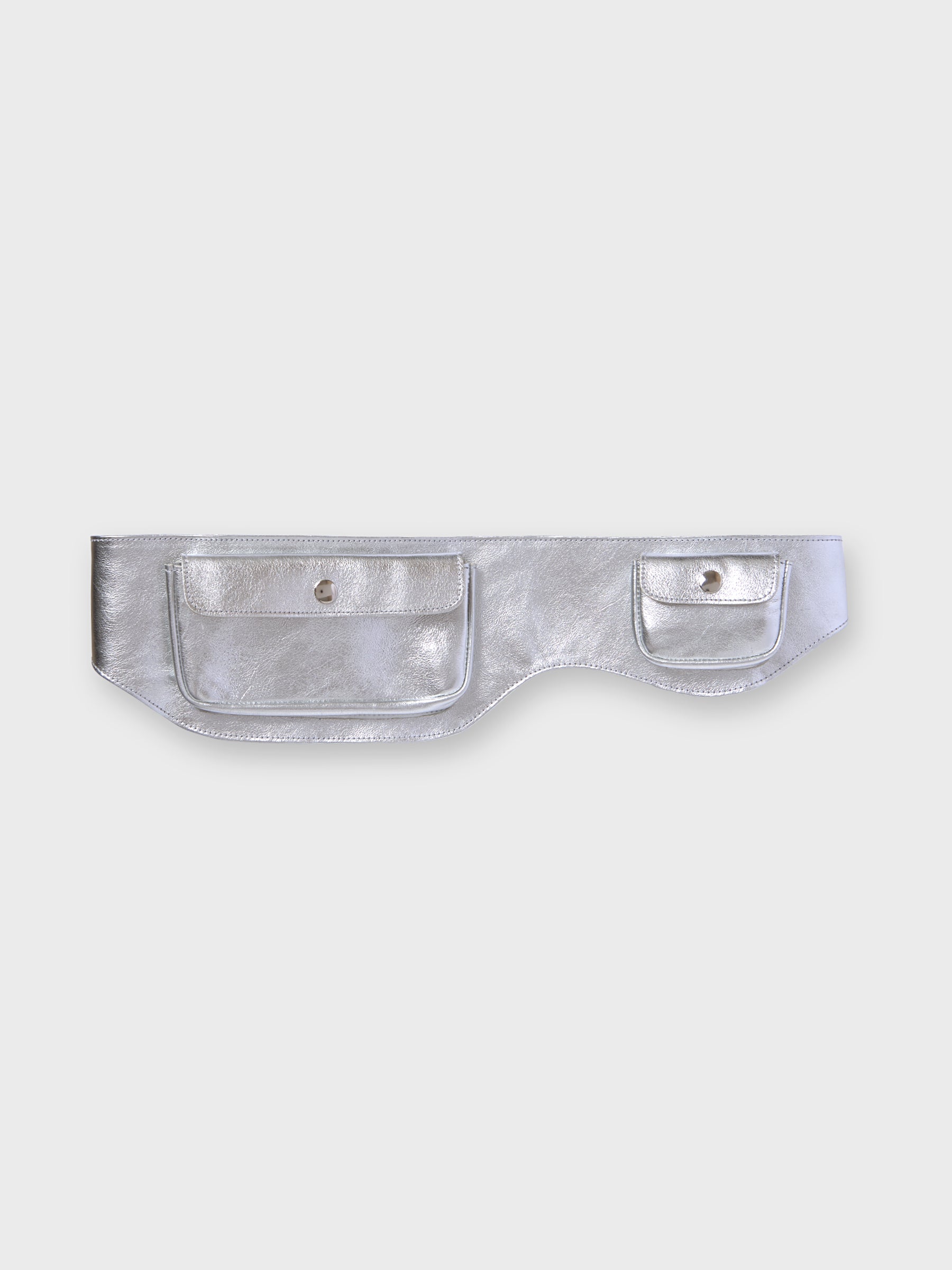 Rino Belt Silver - Leather - Gimaguas