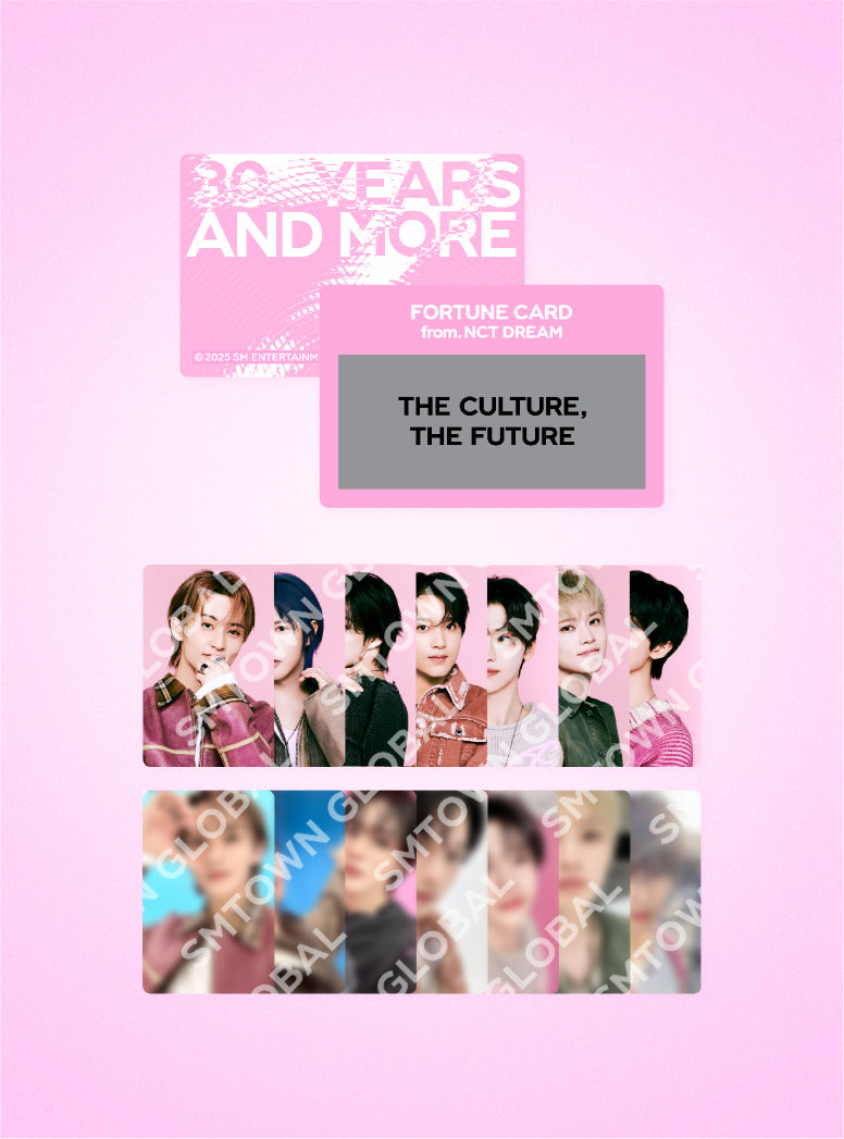 FORTUNE SCRATCH CARD SET_NCT DREAM -SMTOWN LIVE 2025 MD | SMTOWN