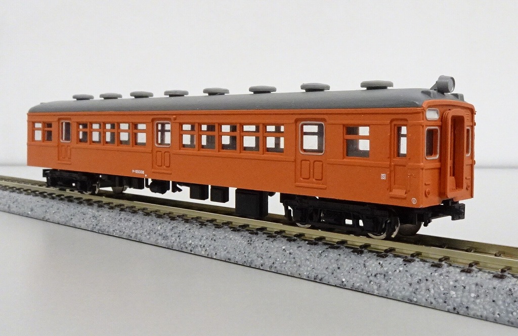 新製品／着色済みクモハ41形(オレンジ)、着色済みクハ55形(オレンジ