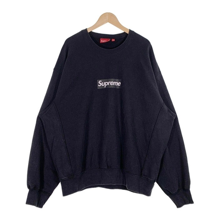 SUPREME シュプリーム 25SS Washed Box Logo Crewneck ウォッシュド
