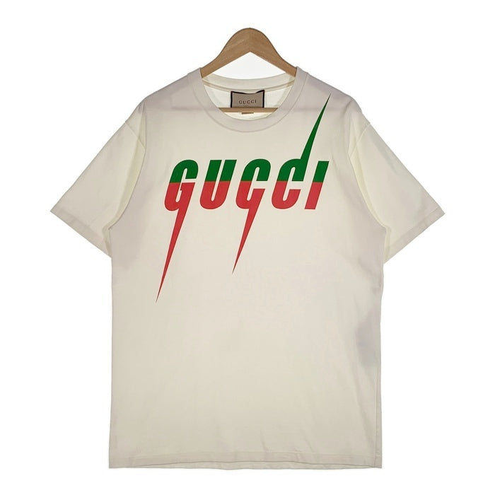 Gucci グッチ ブレードプリントTシャツ ホワイト 565806 XJAZY Size M