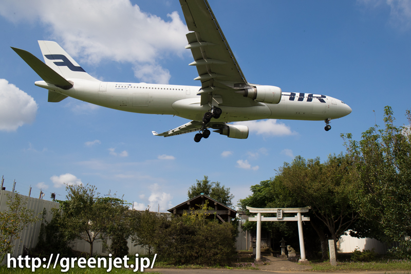 成田空港周辺の飛行機撮影穴場スポット/東峰神社 | MGT Greenjet