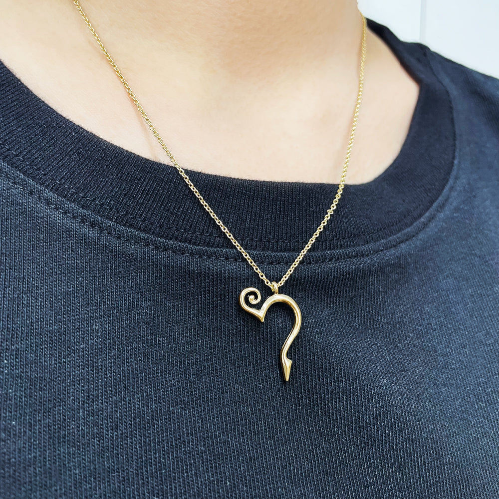 h LOGO NECKLACE – HYDE ONLINE STORE