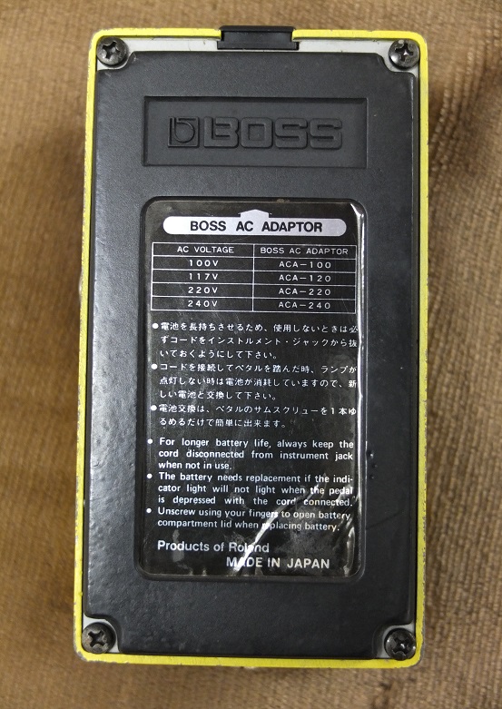 ①BOSSTURBOOverDriveターボオーバードライブOD-2日本製中古品 買取