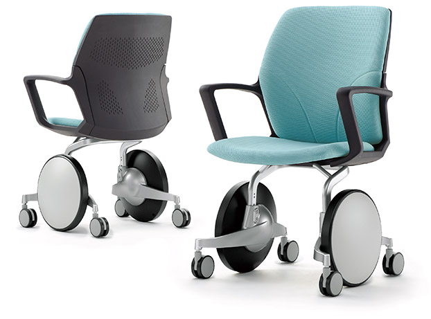 HERO X | 誰でもスーっとラクラク移動！オカムラのオフィスチェア