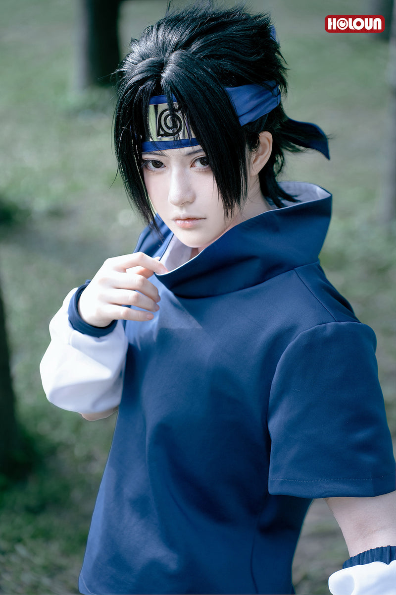 在庫品】HOLOUN なるとNaルto疾風伝 忍び 忍者 うちはサスケのコスプレ