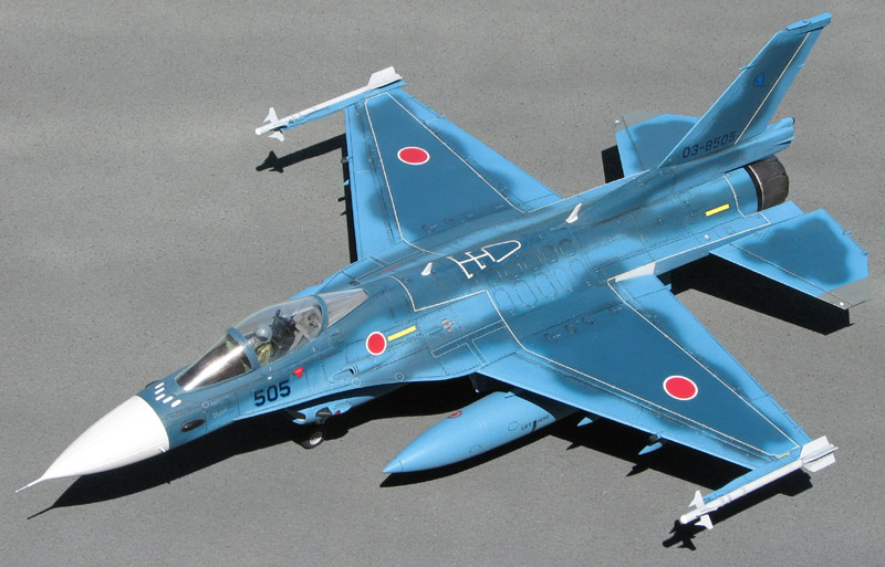 三菱 F-2A 支援戦闘機 ハセガワ1/48 MITSUBISHI F-2A hasegawa 1/48
