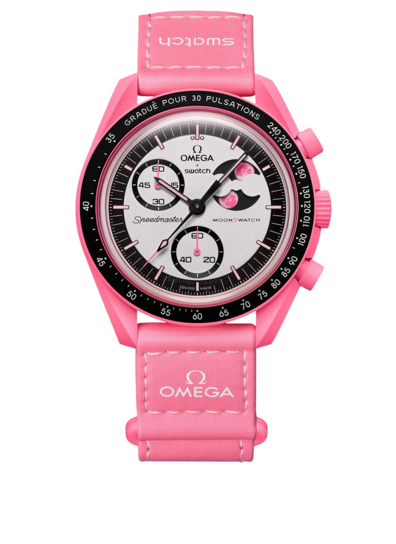 Swatch x Omega Moonswatch Mission to the Pink Moonphase – HSCS