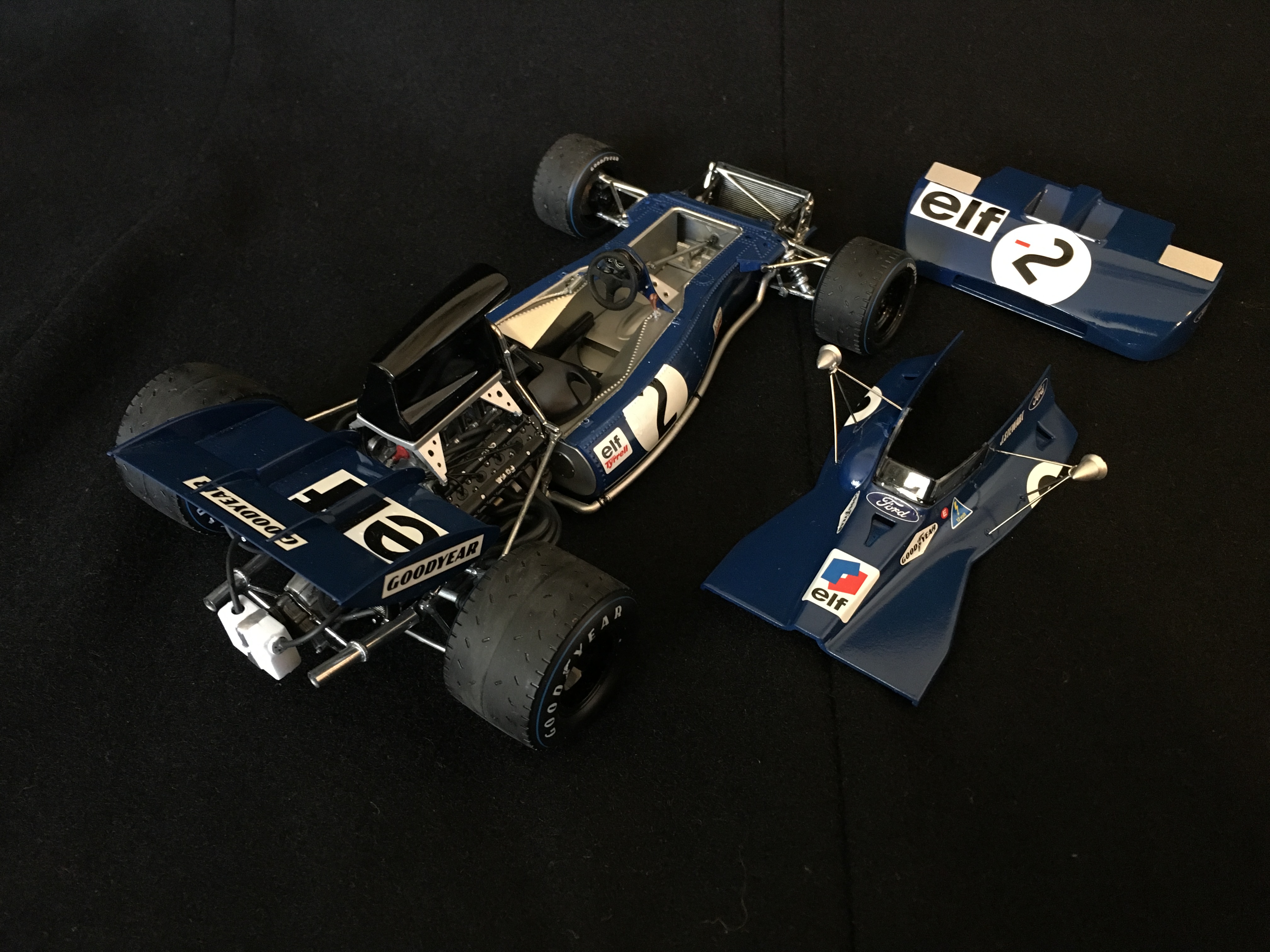 1/20 Ebbro Tyrrell 003 - 1971 German GP - Ready For Inspection