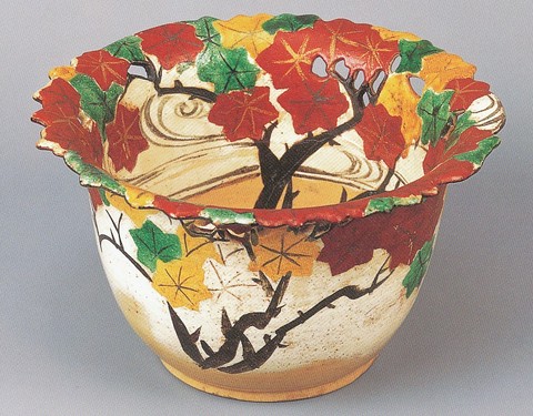 日本の美 秋の紅葉！ やきもの・友禅にみる美しい紅葉（3）: いづつや
