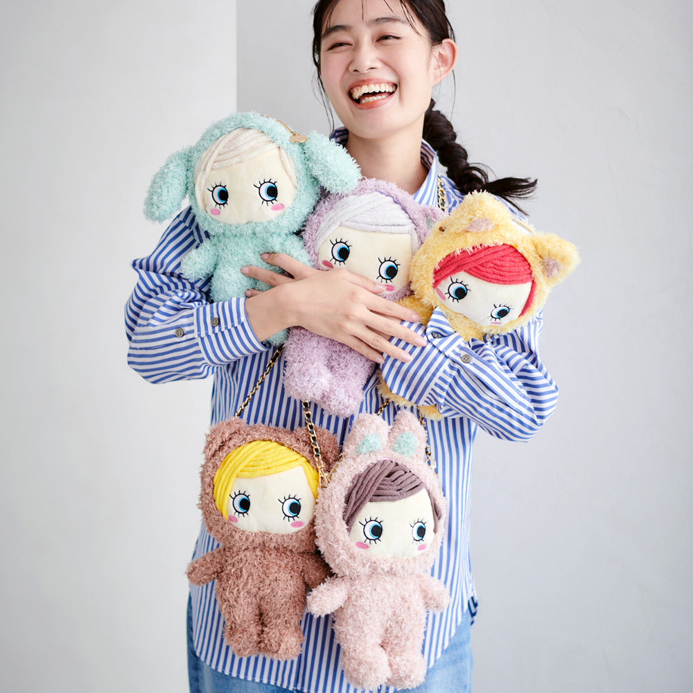 ポシェットにもなるぬいぐるみ！ハピプラmini – ILEMER公式オンライン