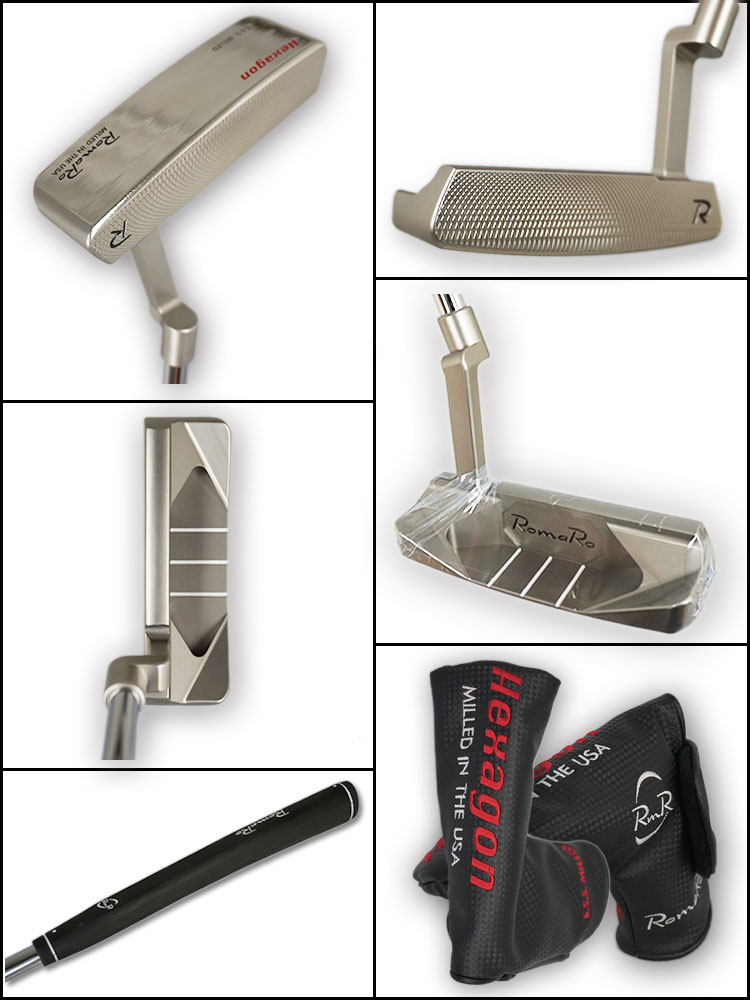 ロマロ プレミアムパター【ヘキサゴン】【スクーナー】｜第一ゴルフ