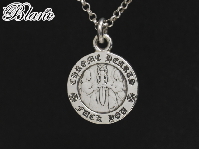 中古品】 クロムハーツ ◇ エンジェルメダル V1 Fuck you チャーム