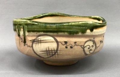 加藤光右衛門 赤織部茶碗 久田尋牛斎 | 茶道具 小西康のぶろぐ