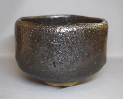 桂窯 桧垣崇楽 黒茶碗 兼中斎 | 茶道具 小西康のぶろぐ