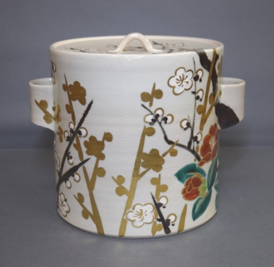 九代白井半七 梅椿水指 | 茶道具 小西康のぶろぐ