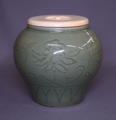 富田静山 青磁 酒会壺形茶器 | 茶道具 小西康のぶろぐ