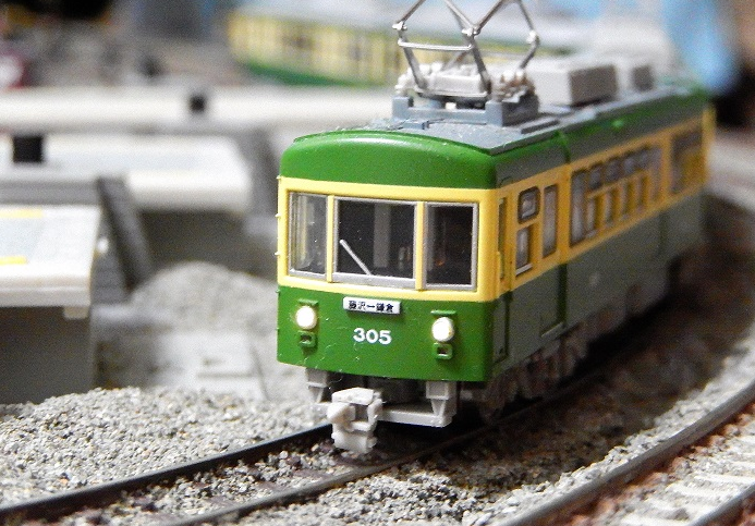 Nゲージ鉄道模型】モデモ 江ノ電 300形305F 模型は走りも命（笑）台車