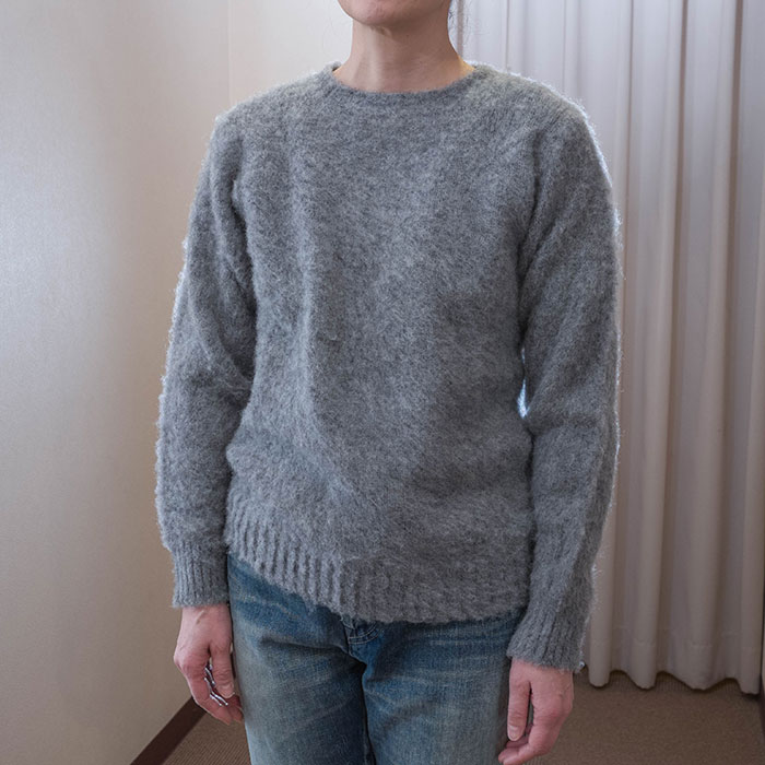 Shetland Woolen Co. (シェットランドウーレン)PLAIN SHAGGY DOG CREW