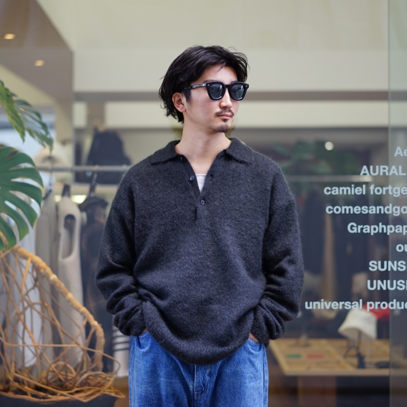 AURALEE(オーラリー)23AW Collectionの新作、 Brushed Super Kid