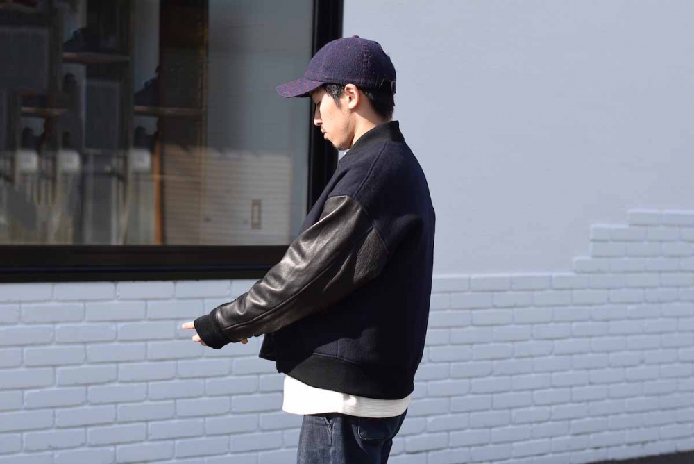 N.HOOLYWOOD 上品なレザーを用いたスタジャンが、この秋冬使いやすい