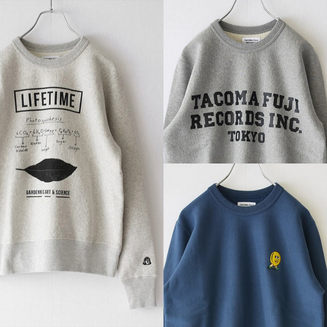 Tacoma Fuji Records（タコマフジレコード）スウェット | LIFETIME & Co.
