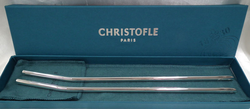 クリストフルシルバー 銀のストロー | ユーロクラシクス 食器屋のつぶやき