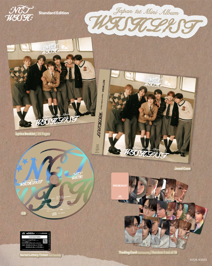 通常盤】WISHLIST(CD)｜NCT WISH｜mu-moショップ